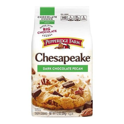 Pepperidge Farm Chesapeake Dark Chocolate Pecan Cookies 204g - Candy Mail UK