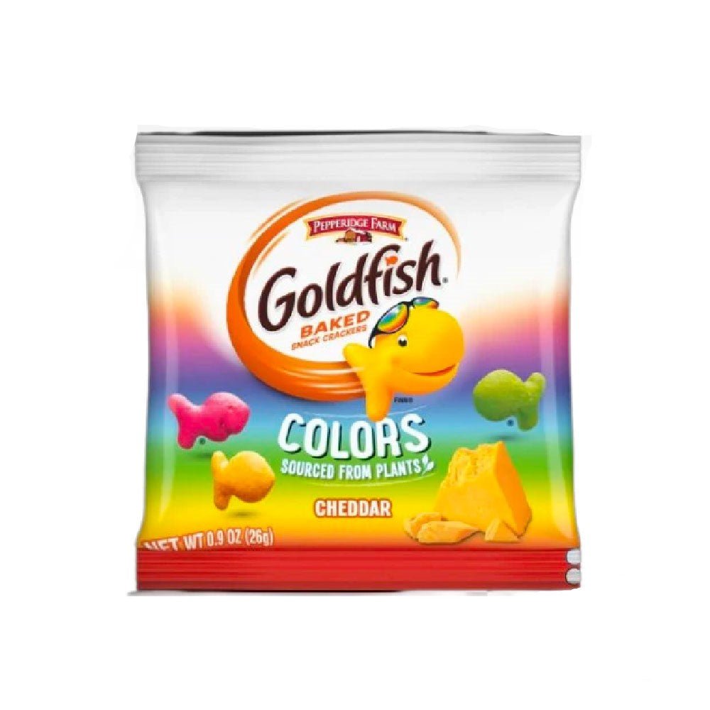 Pepperidge Farm Goldfish Cheddar Colours 26g - Candy Mail UK