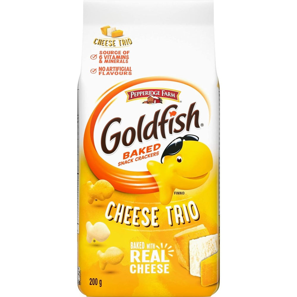Pepperidge Farm Goldfish Cheese Trio (Canada) 200g - Candy Mail UK