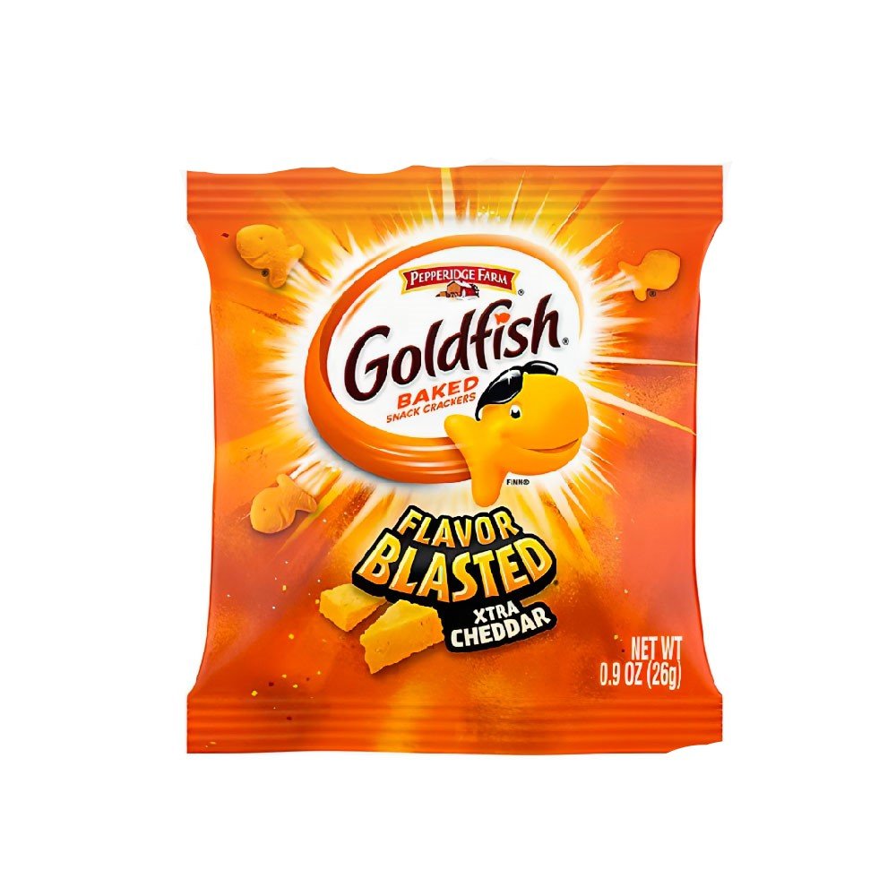Pepperidge Farm Goldfish Xtra Cheddar 26g - Candy Mail UK