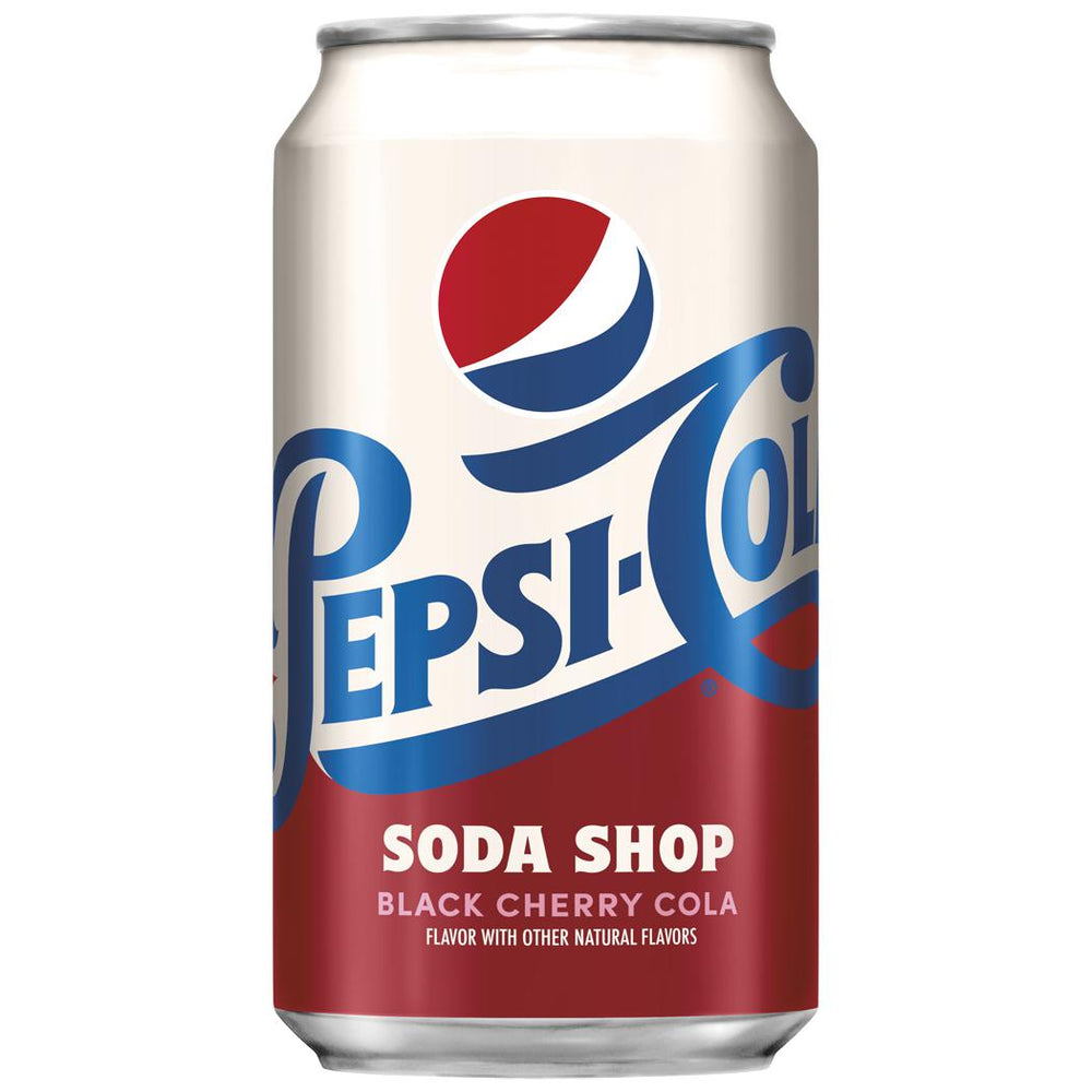 Pepsi-Cola Soda Shop Black Cherry 330ml - Candy Mail UK