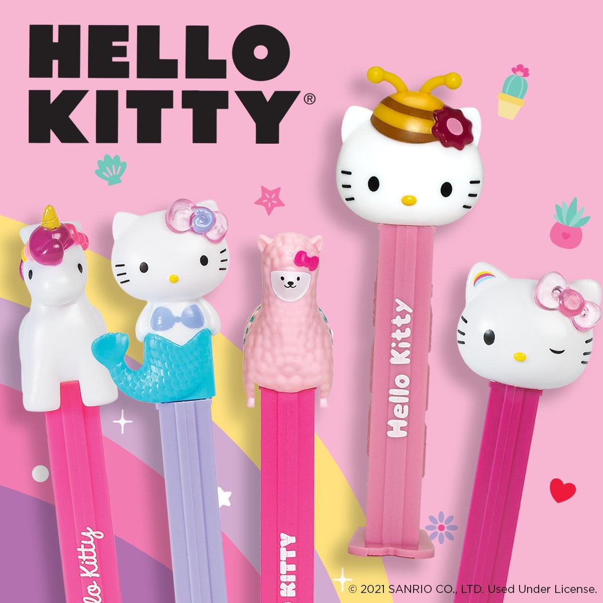 Pez Hello Kitty and Friends (Assorted Designs) Dispenser 16g - Candy Mail UK
