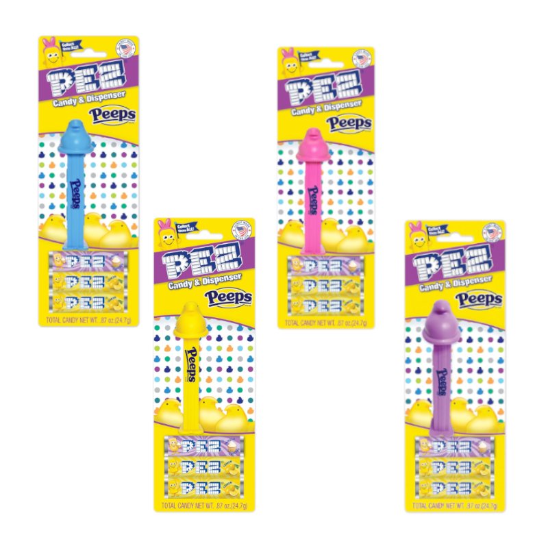 Pez Peeps Easter 24g - Candy Mail UK