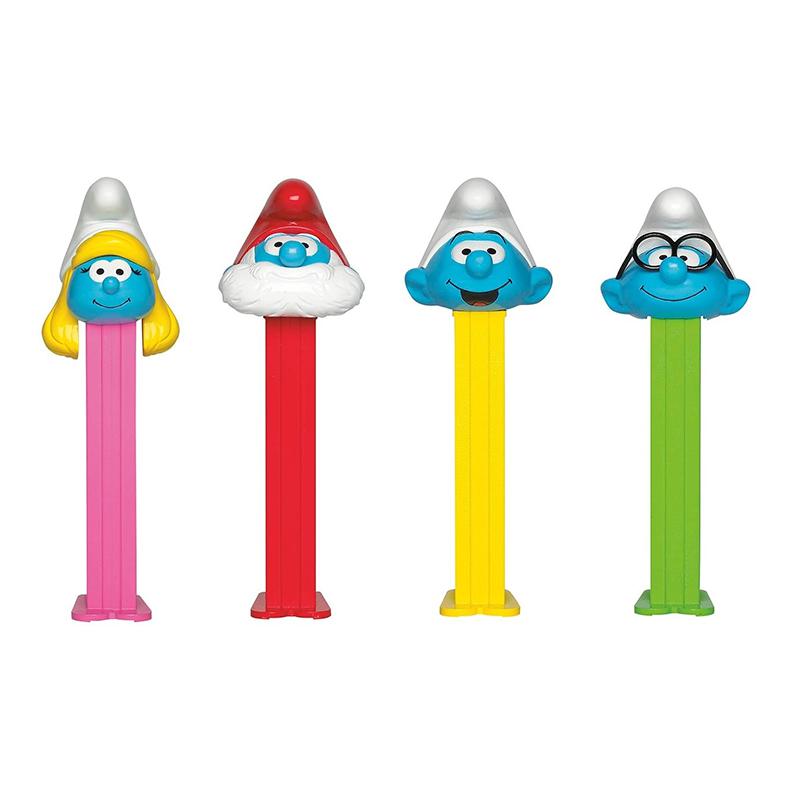 Pez Smurfs Dispenser 16.4g - Candy Mail UK