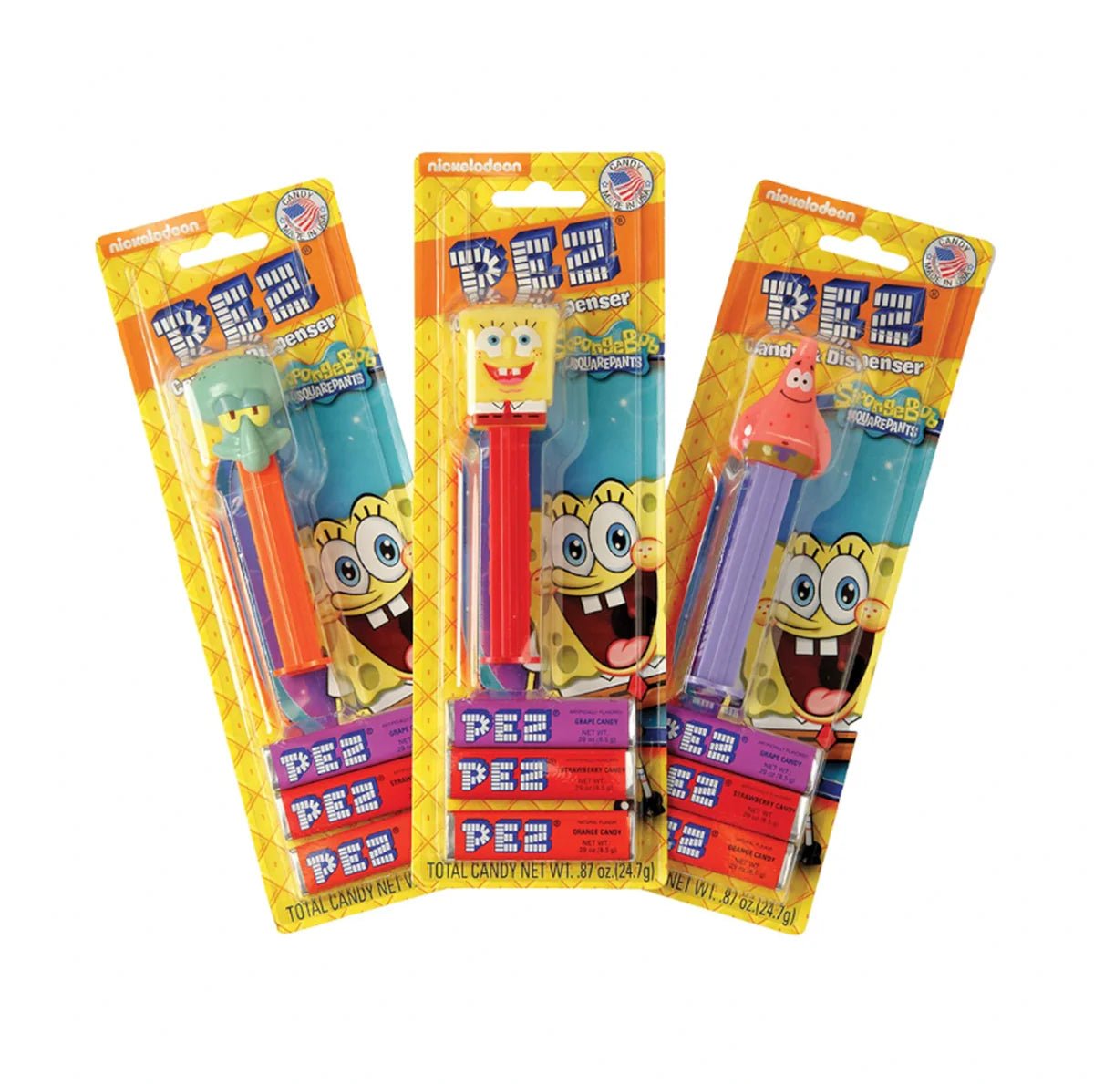 Pez Spongebob Squarpants 24.7g - Candy Mail UK