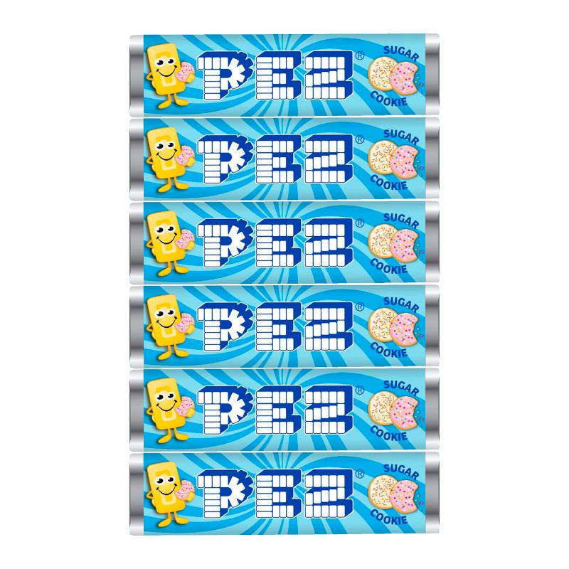 Pez Sugar Cookie 6 Peice Refill Pack - Candy Mail UK