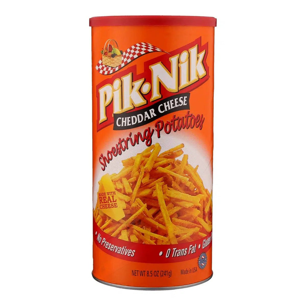 Pik-Nik Cheddar Cheese Potato Snack 255g - Candy Mail UK