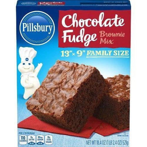 Pillsbury Brownie Mix Chocolate Fudge 521g - Candy Mail UK