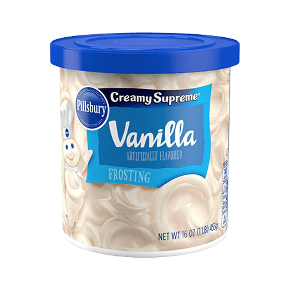 Pillsbury Frosting Creamy Supreme Vanilla 442g - Candy Mail UK