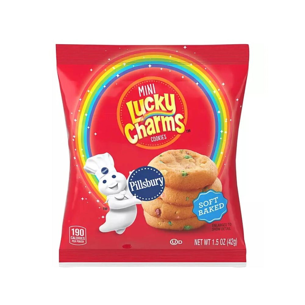 Pillsbury Soft Baked Cookies Lucky Charms 42g - Candy Mail UK