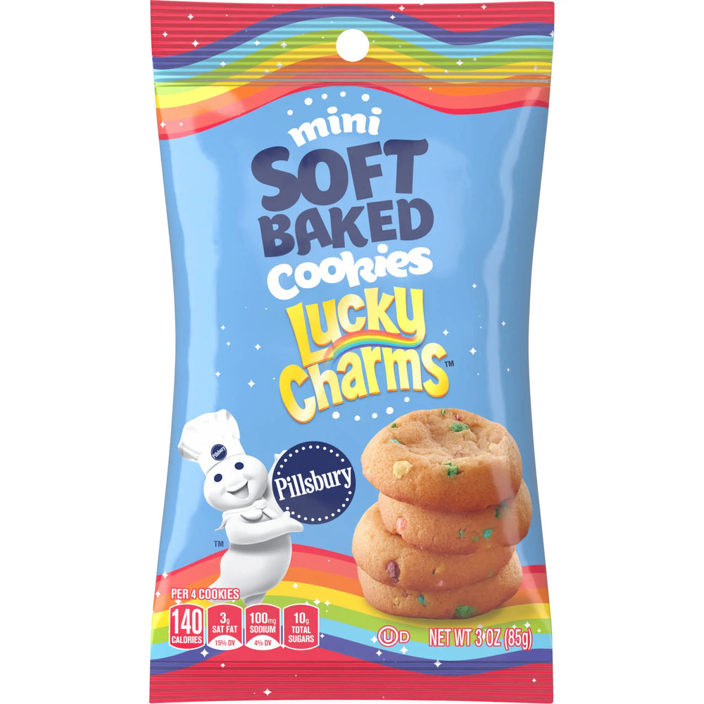Pillsbury Soft Baked Cookies Lucky Charms 85g - Candy Mail UK
