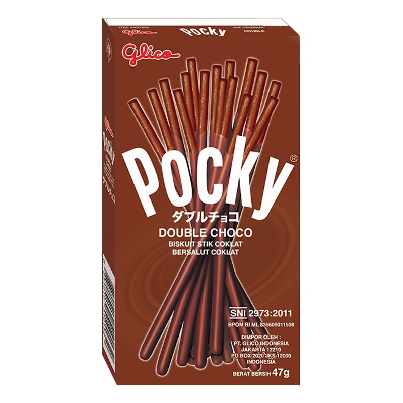 Pocky Double Choc 47g - Candy Mail UK