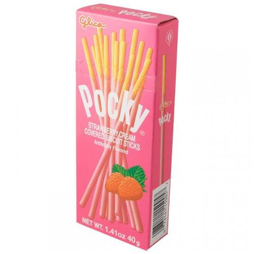 Pocky Strawberry 47g Best Before (16/02/24) - Candy Mail UK