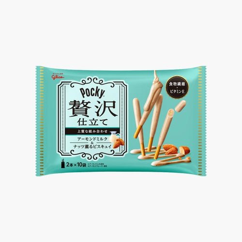 Pocky Zeitaku Jitate Almond Milk 120g - Candy Mail UK