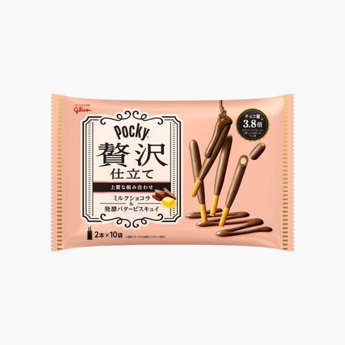Pocky Zeitaku Jitate Milk Chocolate 120g - Candy Mail UK