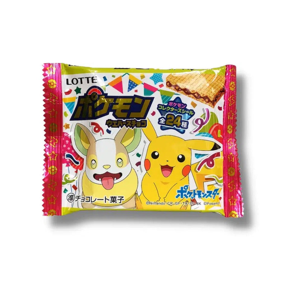 Pokemon Chocolate Wafer with Sticker 23g Best Before January 2023 - Candy Mail UK