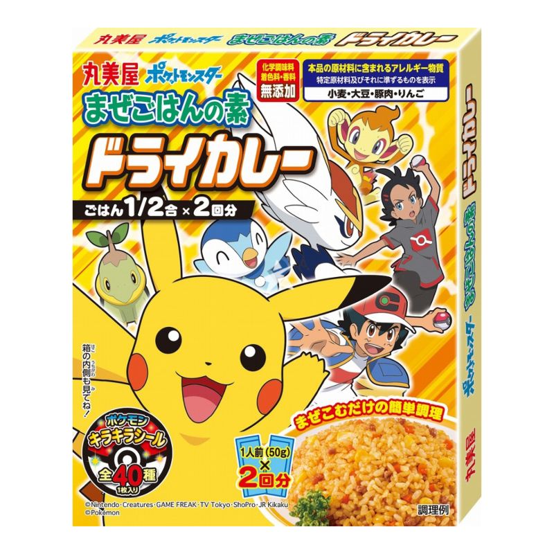Pokémon Curry Flavour Rice Mix 100g - Candy Mail UK