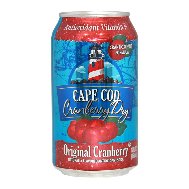 Polar Soda Cape Cod Cranberry 355ml - Candy Mail UK