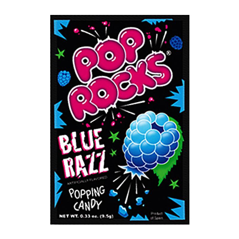 Pop Rocks Blue Razz 9.5g – Blue Raspberry Popping Candy – Candymail UK