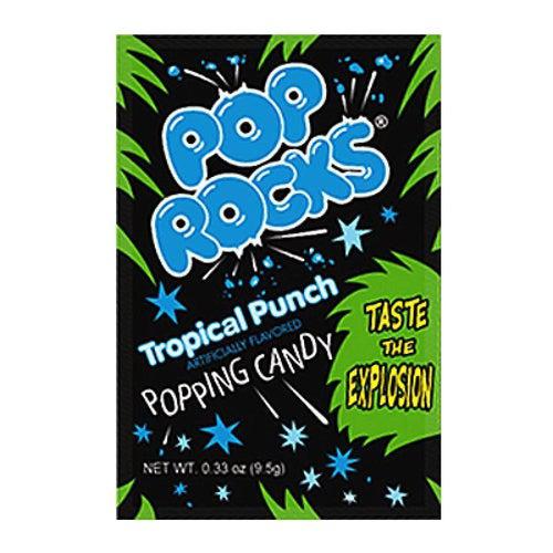 Pop Rocks Tropical Fruit Punch 9g - Candy Mail UK