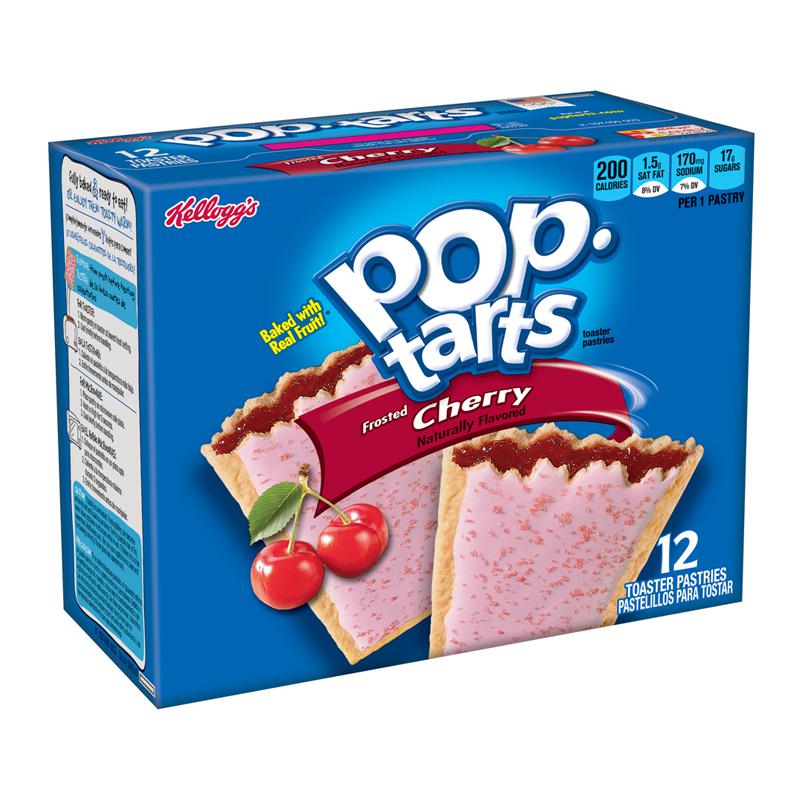 Pop Tarts Frosted Cherry 12 Pk 576g - Candy Mail UK