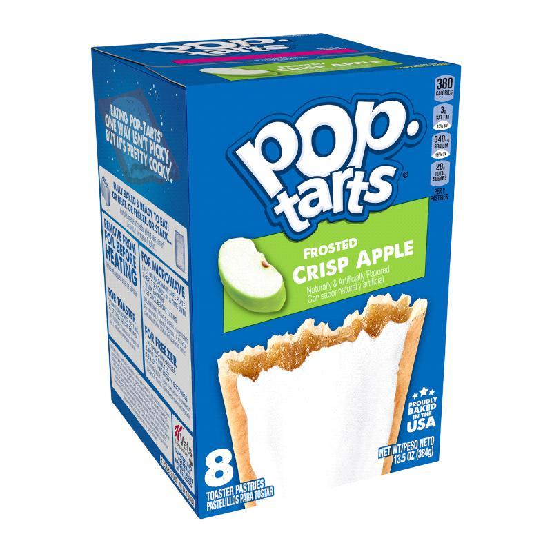 Pop Tarts Frosted Crisp Apple 384g Best Before August 2022 - Candy Mail UK