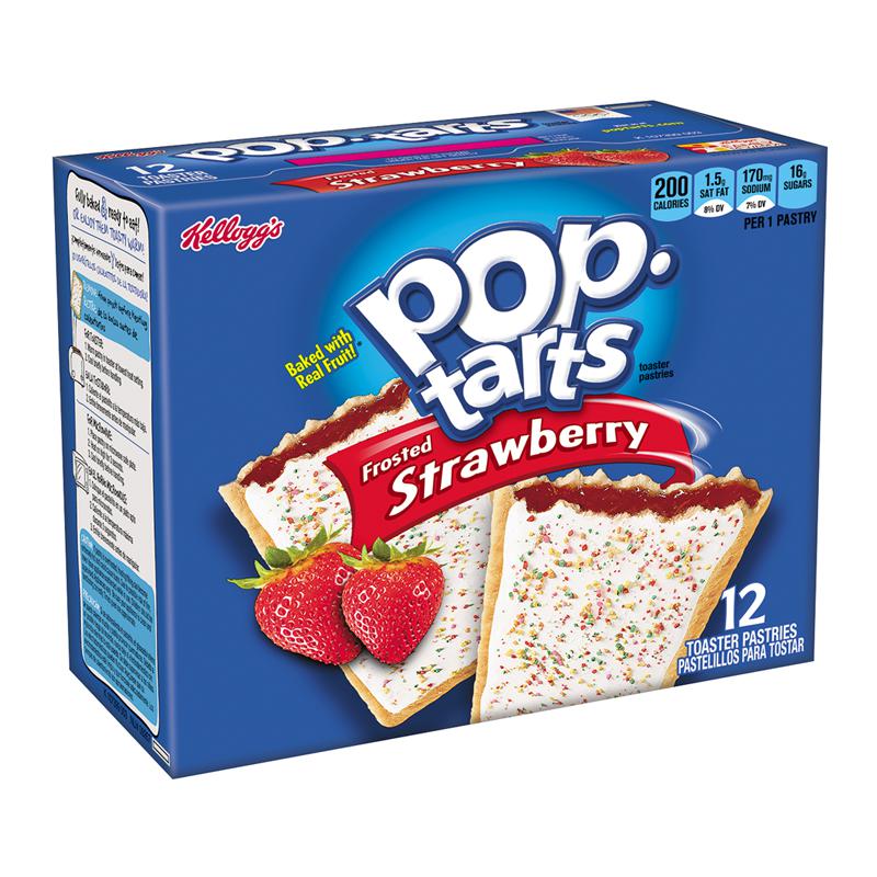 Pop Tarts Frosted Strawberry 12 Pk 576g - Candy Mail UK