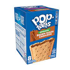 Pop Tarts Unfrosted Brown Sugar Cinnamon 384g - Candy Mail UK