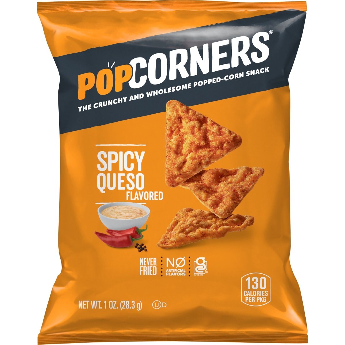 PopCorners Spicy Queso Flavoured 28.3g Candy Mail UK
