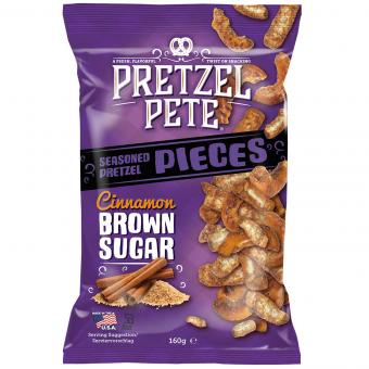 Pretzel Pete Brown Sugar Cinnamon 160g - Candy Mail UK