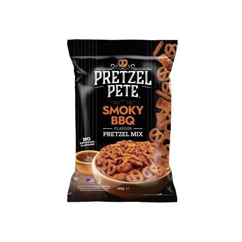 Pretzel Pete Pretzel Mix Smoky BBQ 160g - Candy Mail UK
