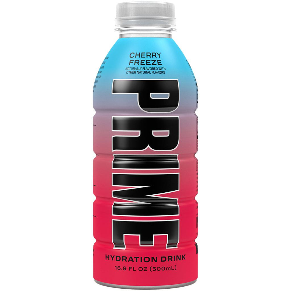 Prime Hydration By Logan Paul x KSI- Cherry Freeze 500ml - Candy Mail UK