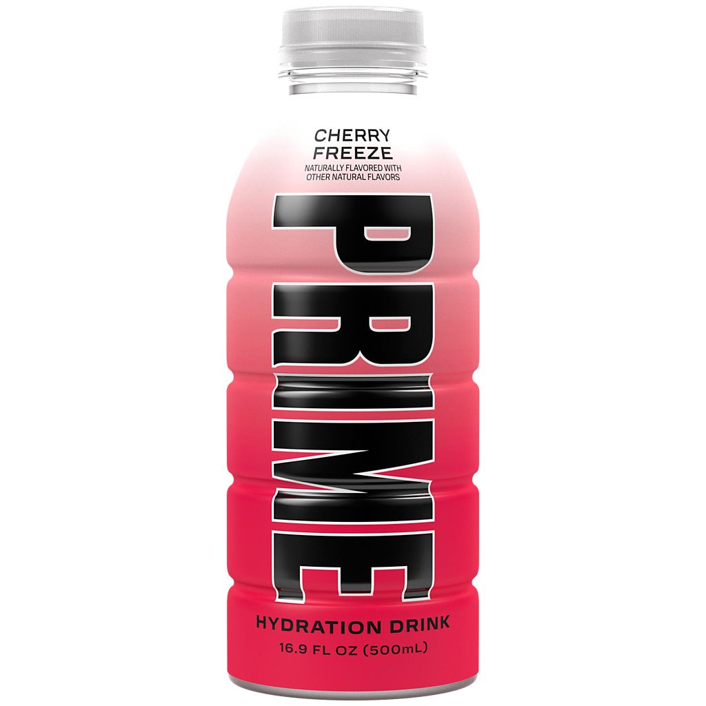 Prime Hydration By Logan Paul x KSI- Cherry Freeze 500ml (PRE-ORDER) - Candy Mail UK