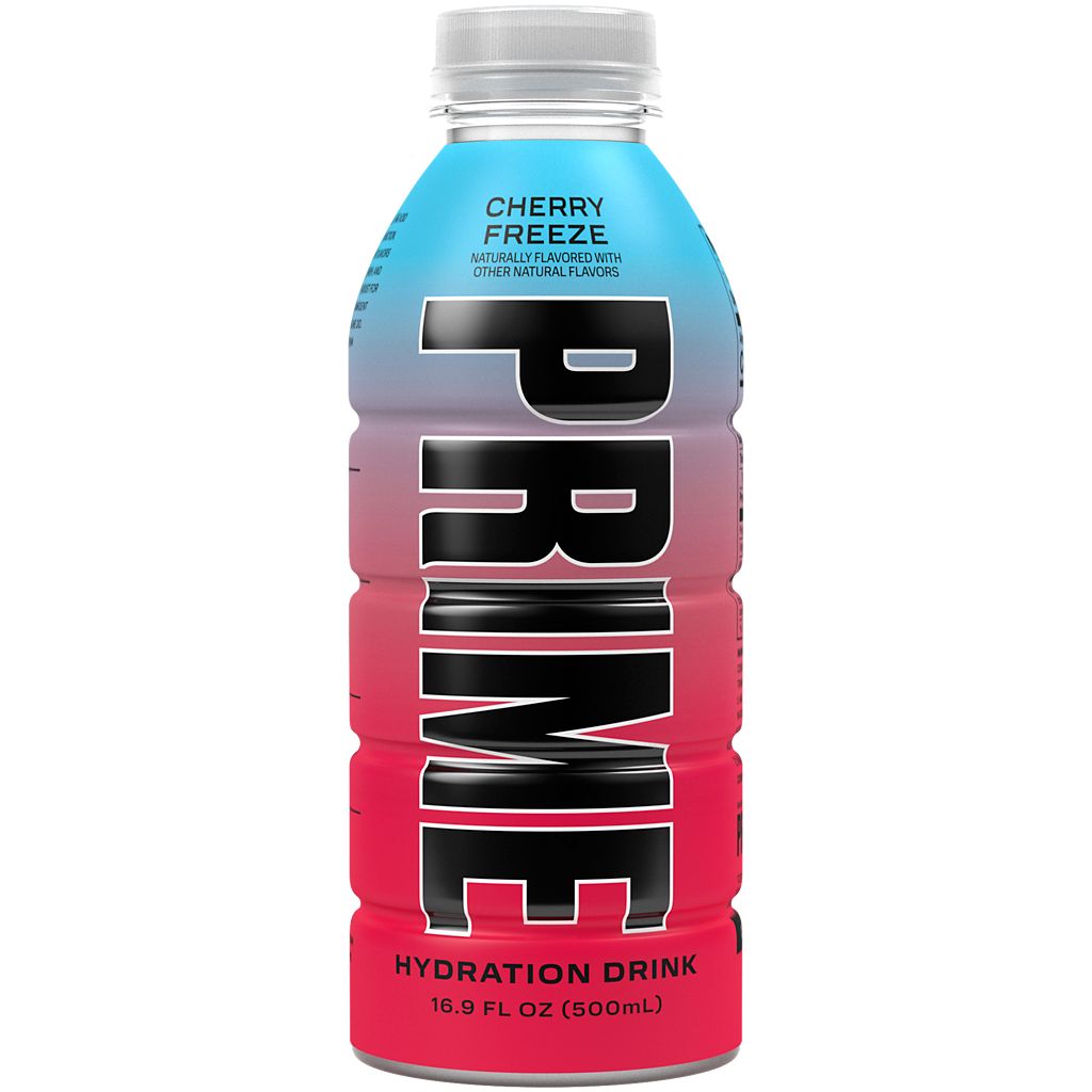Prime Hydration By Logan Paul x KSI- Cherry Freeze 500ml (PRE-ORDER) - Candy Mail UK
