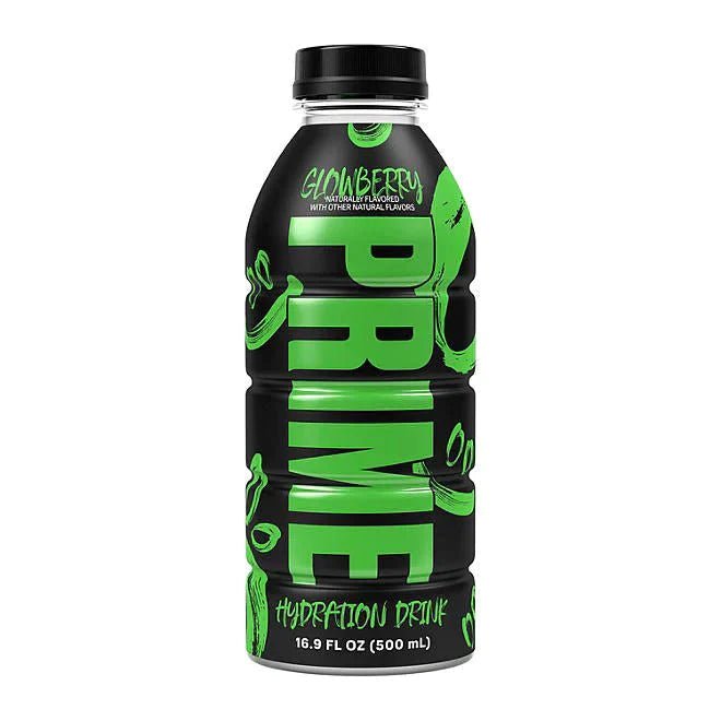 Prime Hydration By Logan Paul x KSI- Glowberry 500ml (Damaged Bottle) - Candy Mail UK