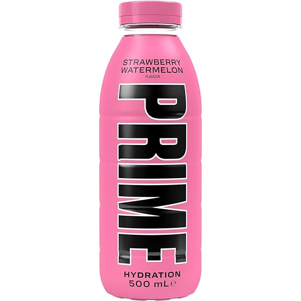 Prime Hydration By Logan Paul x KSI- Strawberry Watermelon 500ml - Candy Mail UK