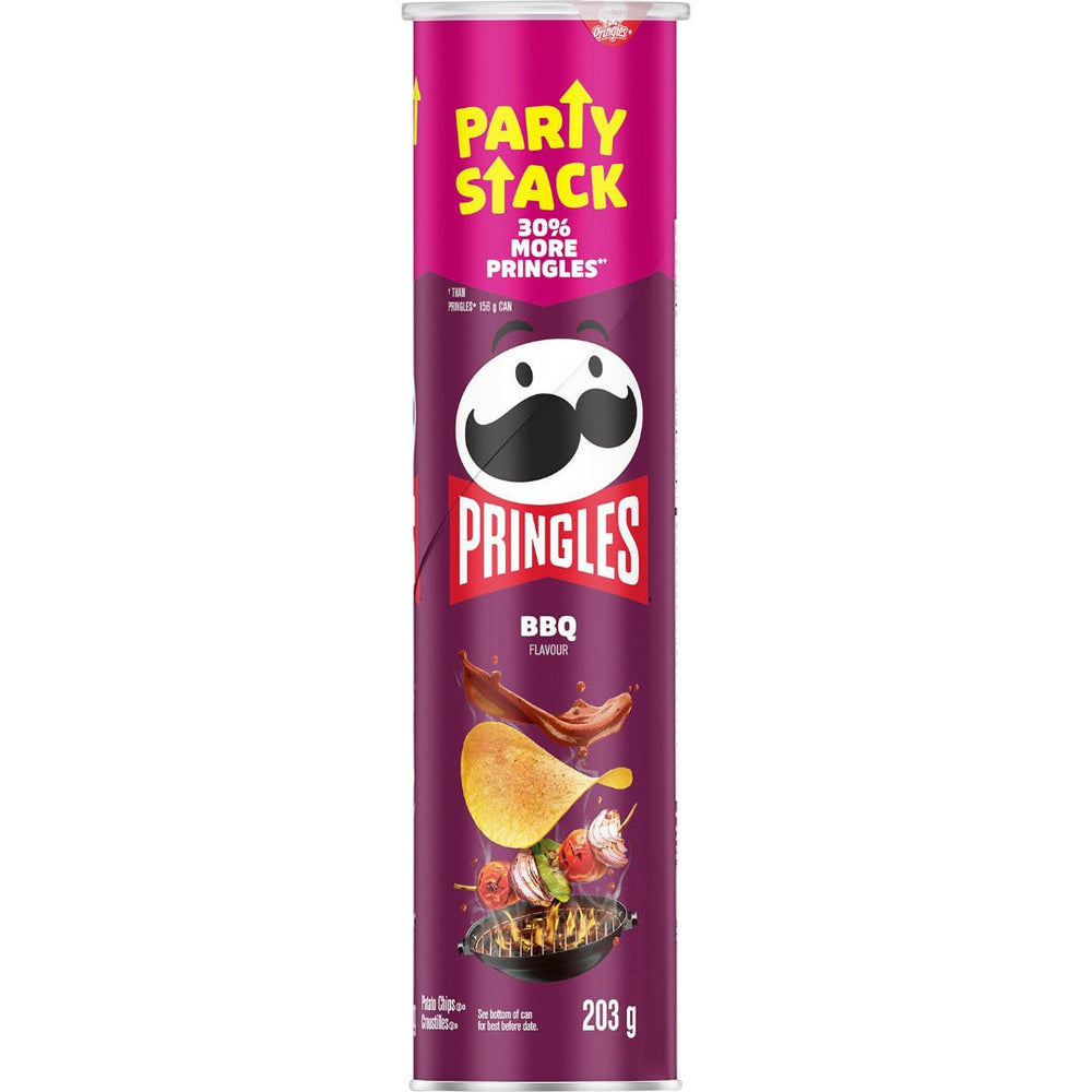 Pringles BBQ Party Stack 203g - Candy Mail UK