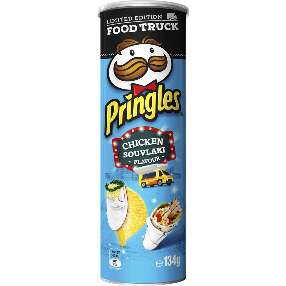 Pringles Chicken Souvlaki (Australia) 134g - Candy Mail UK