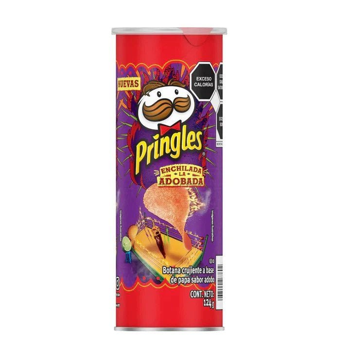 Pringles Enchilada La Adobada (Mexico) 124g - Candy Mail UK