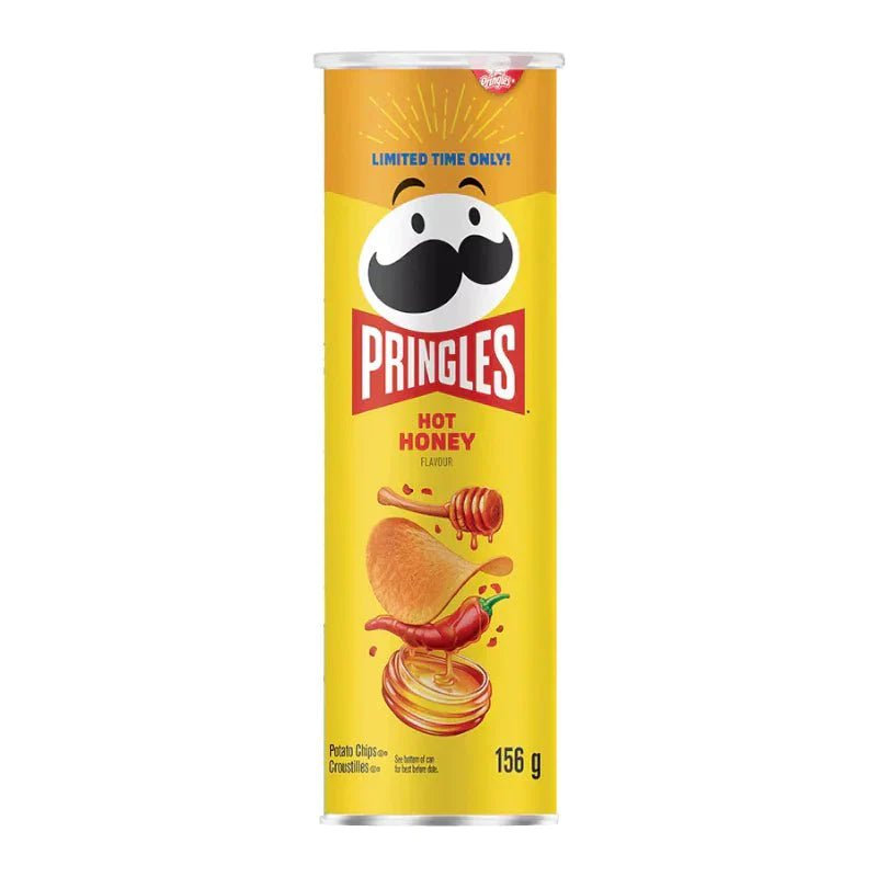 Pringles Hot Honey (Canada) 156g (Damaged Packaging) - Candy Mail UK