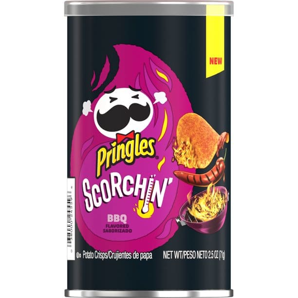 Pringles Scorchin' BBQ Grab and Go 71g - Candy Mail UK