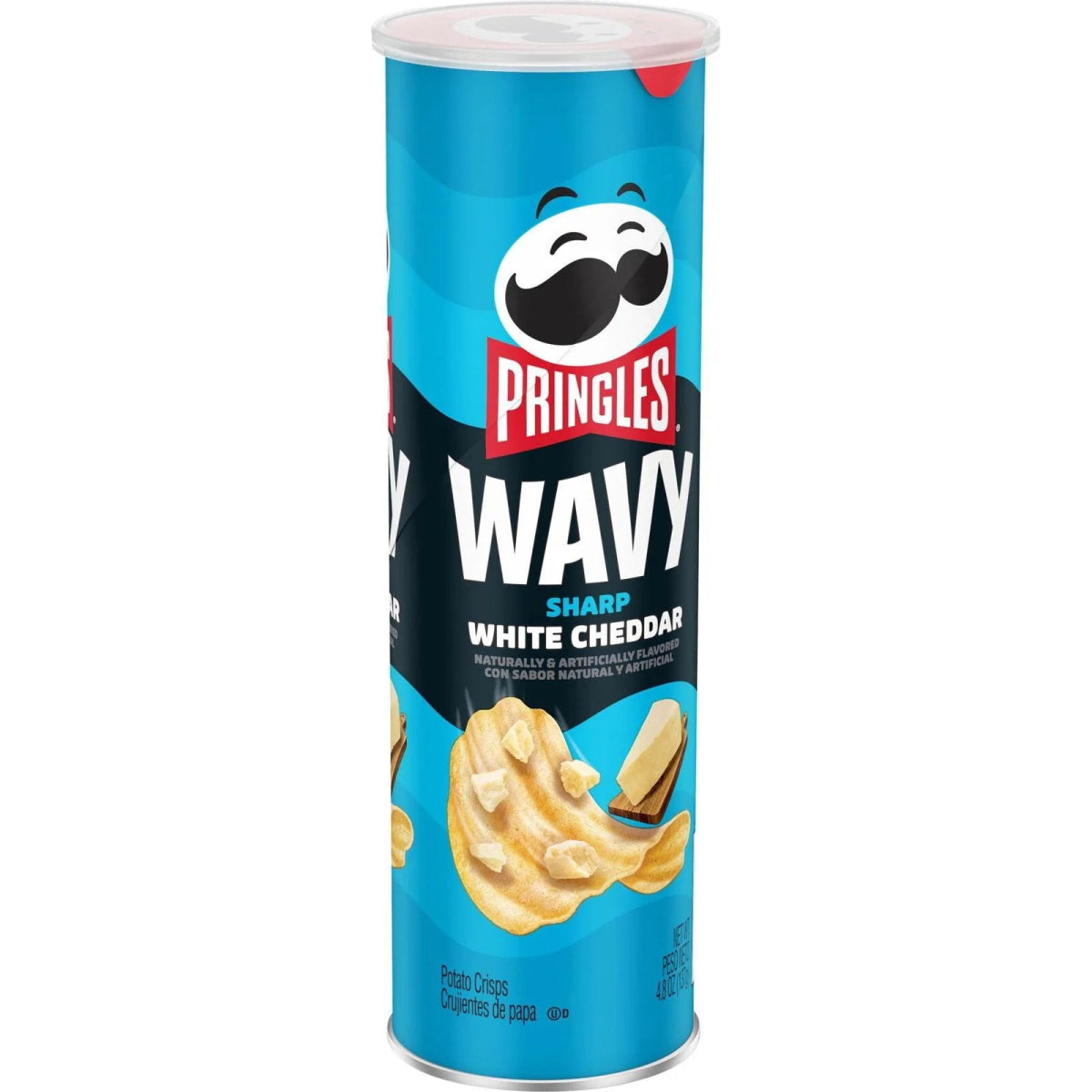 Pringles Wavy White Ceddar 137g - Candy Mail UK