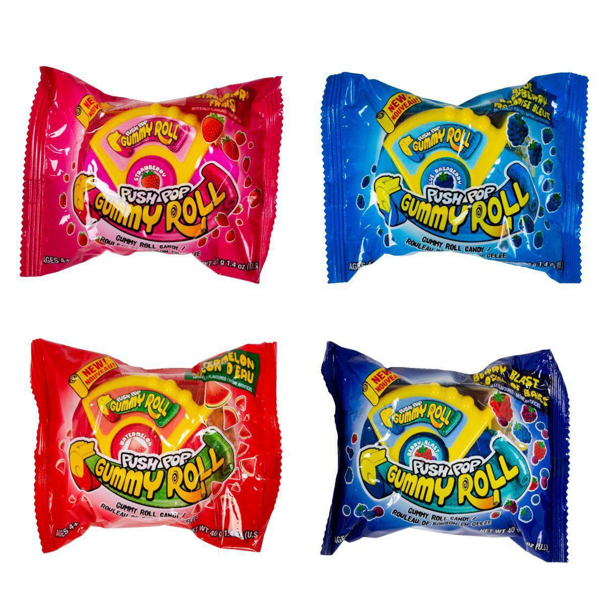 Push Pop Gummy Roll 39g - Candy Mail UK