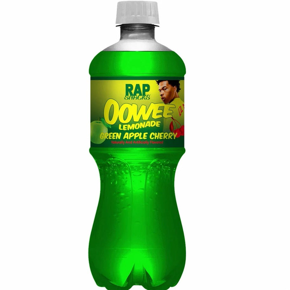 Rap Snack Oowee Lemonade Green Apple Cherry 600ml - Candy Mail UK