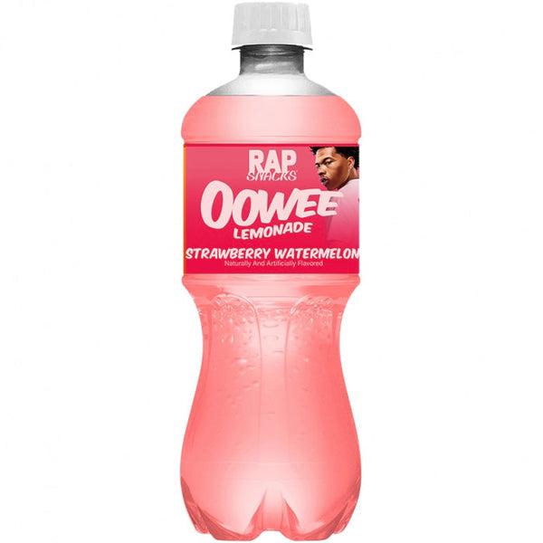 Rap Snack Oowee Lemonade Strawberry Watermelon 600ml Best Before 17th May 2023 - Candy Mail UK