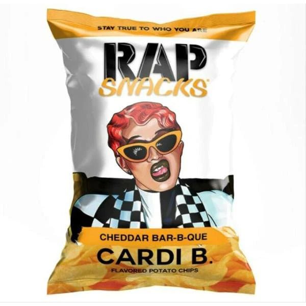 Rap Snacks Cardi B Cheddar BBQ 71g - Candy Mail UK