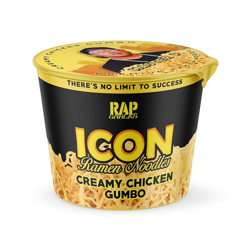 Rap Snacks Icon Ramen Noodles Creamy Chicken Gumbo 64g - Candy Mail UK