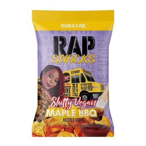 Rap Snacks Maple BBQ 'Slutty Vegan' 53g Best Before 1/11/21 - Candy Mail UK