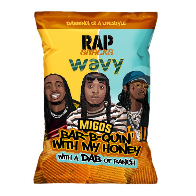 Rap Snacks Migos BBQ Honey and Ranch 71g - Candy Mail UK