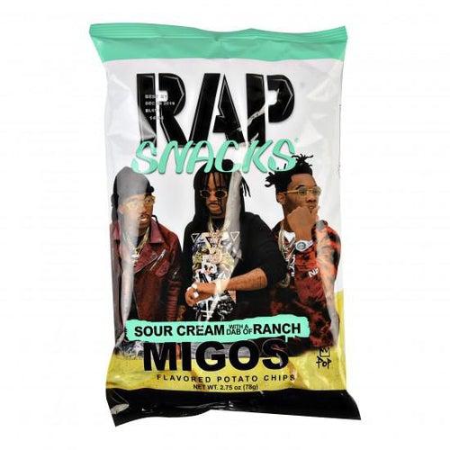 Rap Snacks Migos Sour cream and Ranch 28g - Candy Mail UK